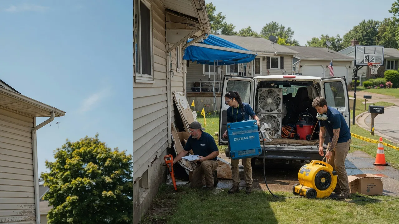Ceiling Leak Cleanup in Beachwood, OH near me