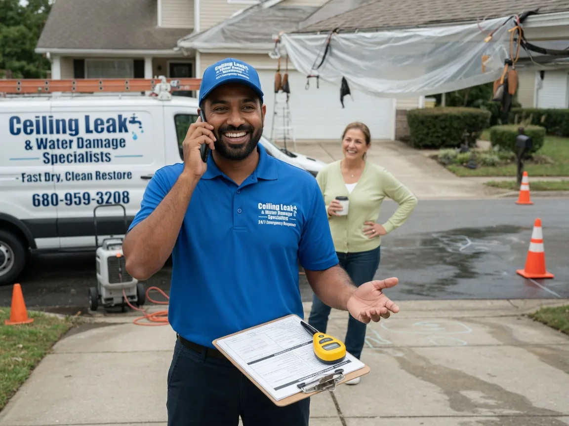 Ceiling Leak Cleanup Beachwood, OH FAQs